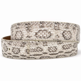 Viper Snakeskin Belt Straps