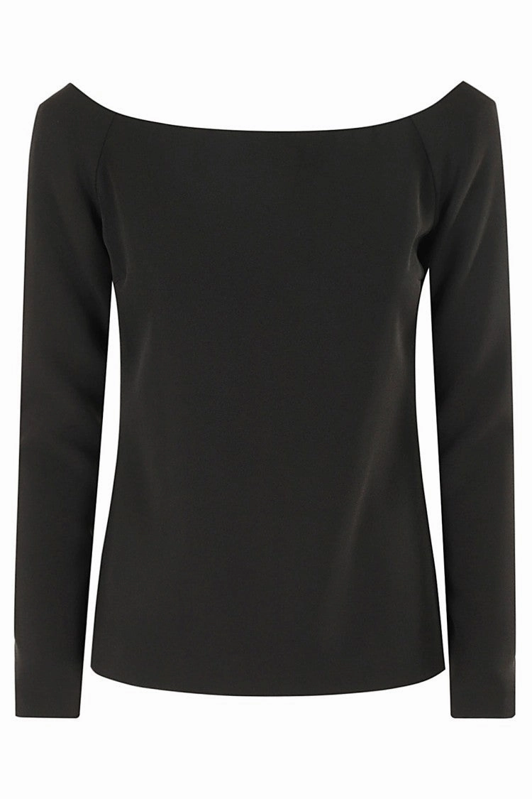 Wide Boat Neck Top