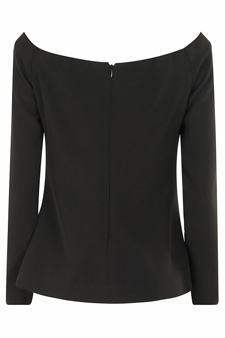 Wide Boat Neck Top