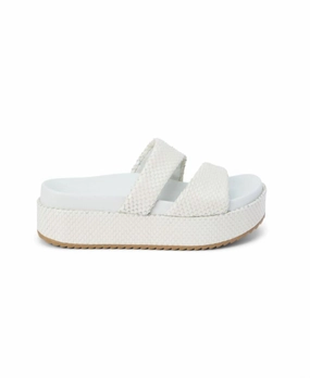 Women's Blaine Platform Sandal In White Snake