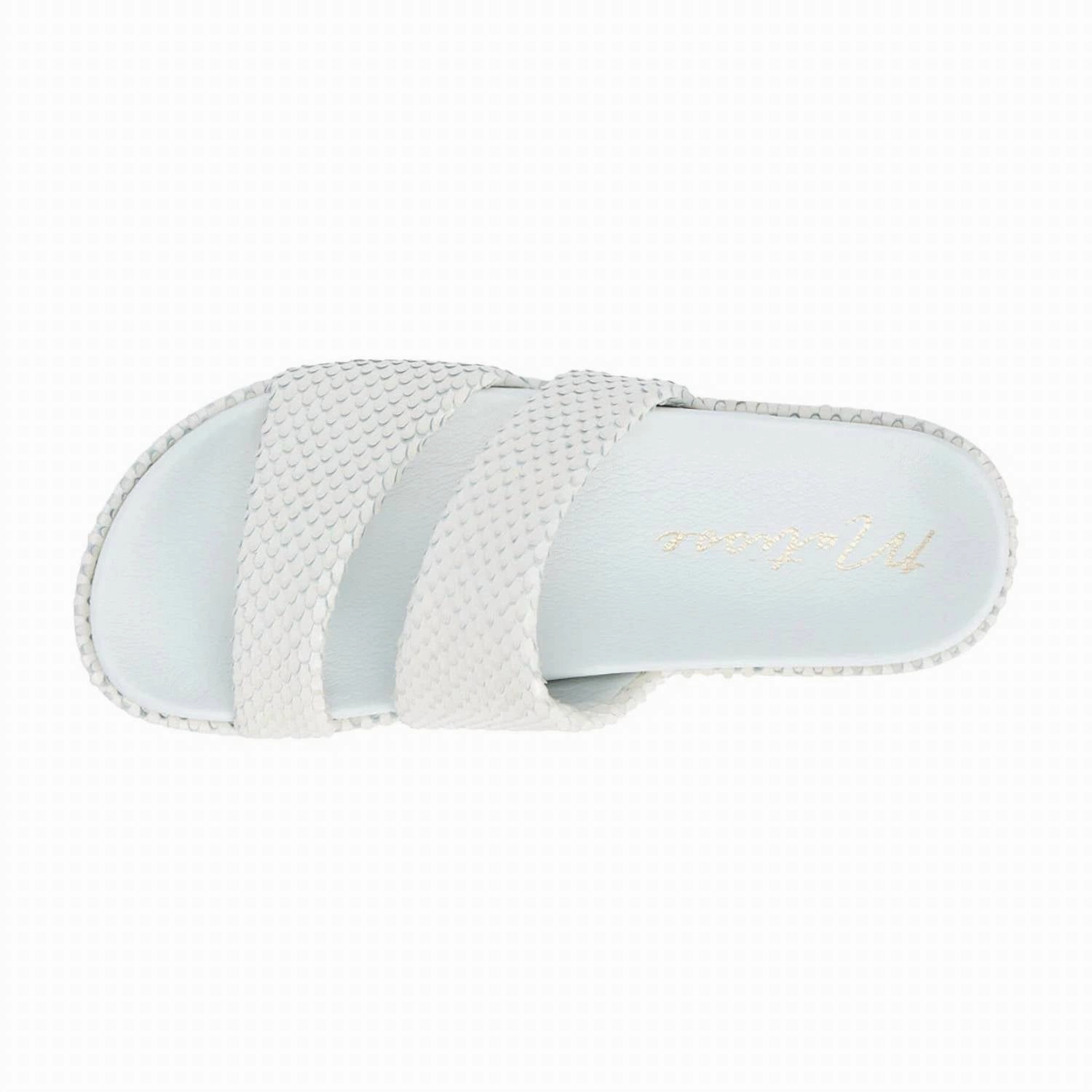 Women's Blaine Platform Sandal In White Snake