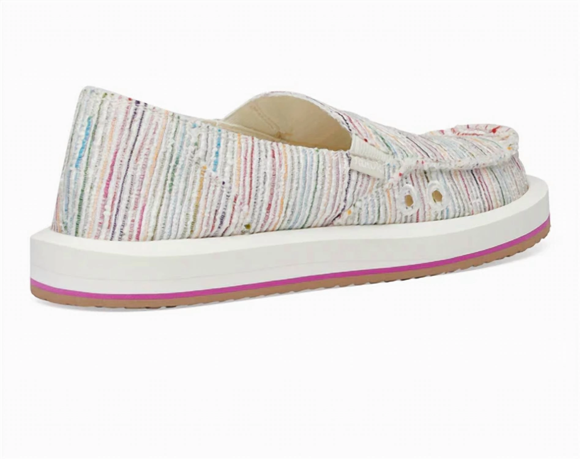 Women's Donna St Slip On In Summer Cord Rainbow