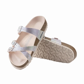 Women's Franca Vegan (Microfiber) - Iridescent Light Rose