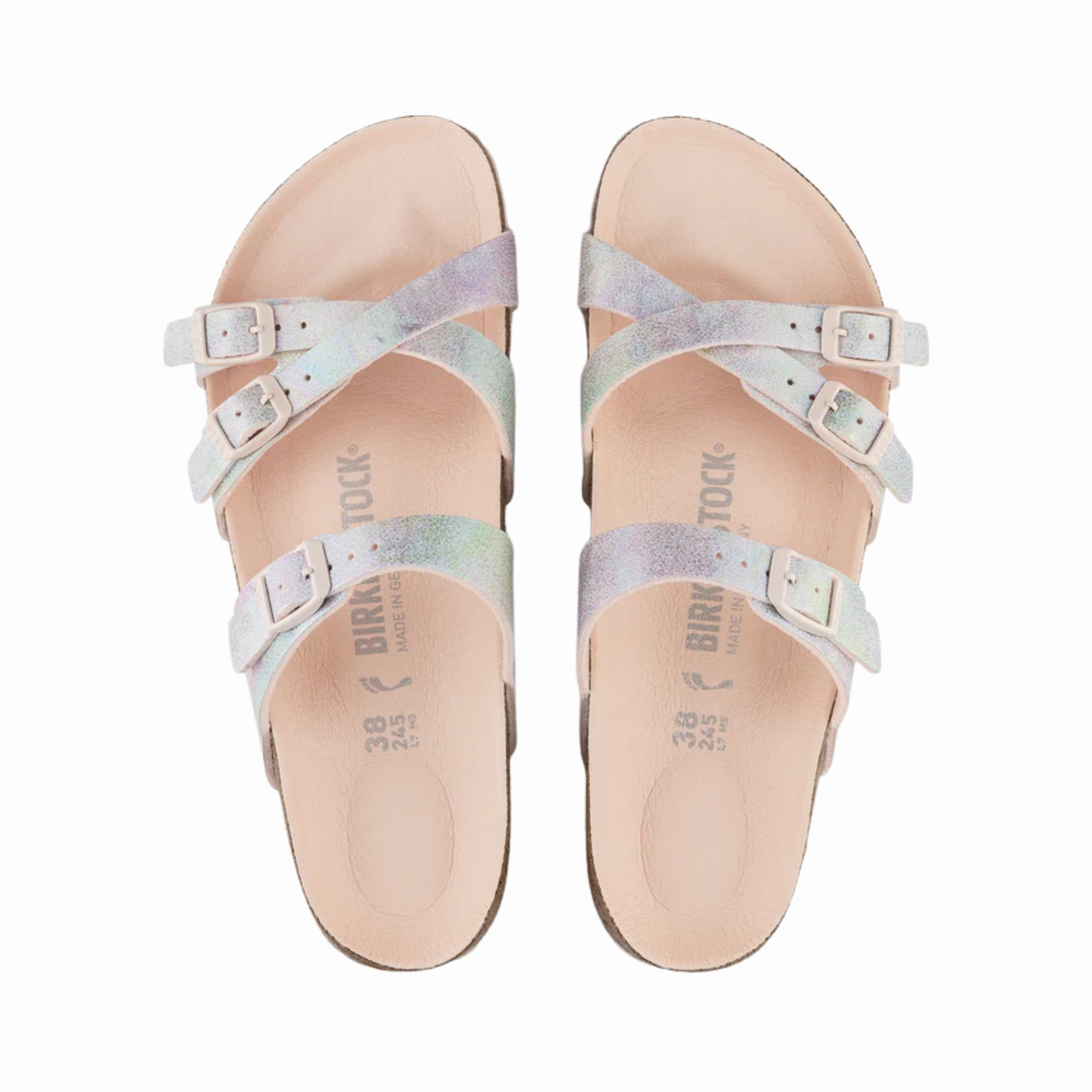 Women's Franca Vegan (Microfiber) - Iridescent Light Rose
