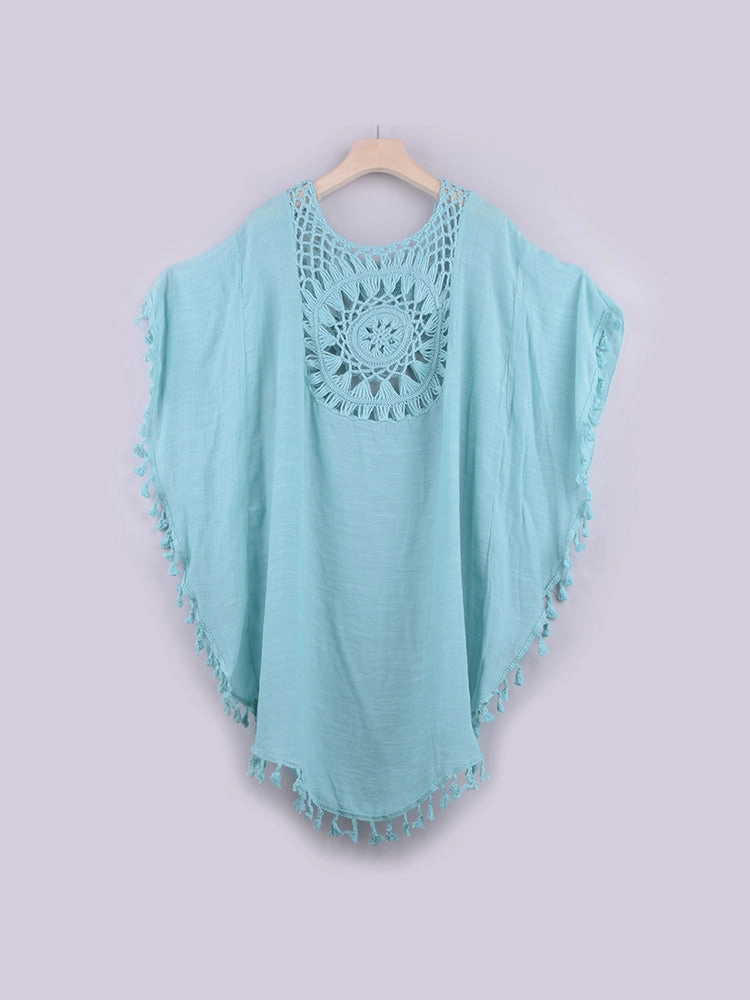 Women's Hollow Out Tassel Bathing Suit Bikini Stylish Beach Cover ups