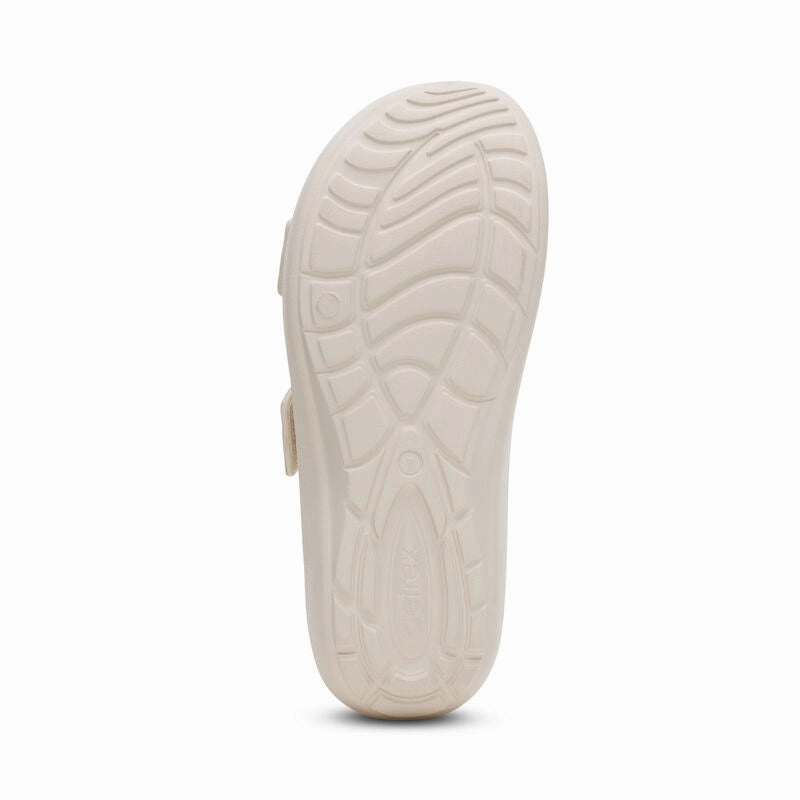 Women's Kaia Two Band Slide Ivory
