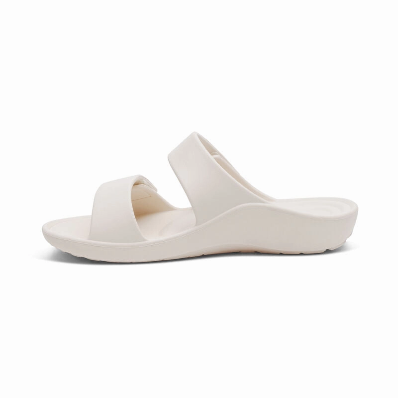 Women's Kaia Two Band Slide Ivory