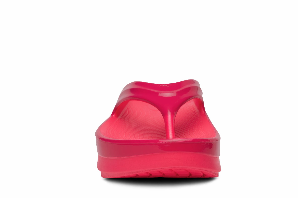 Women's OOmega OOlala Stacked Sandal - Neon Berry Punch